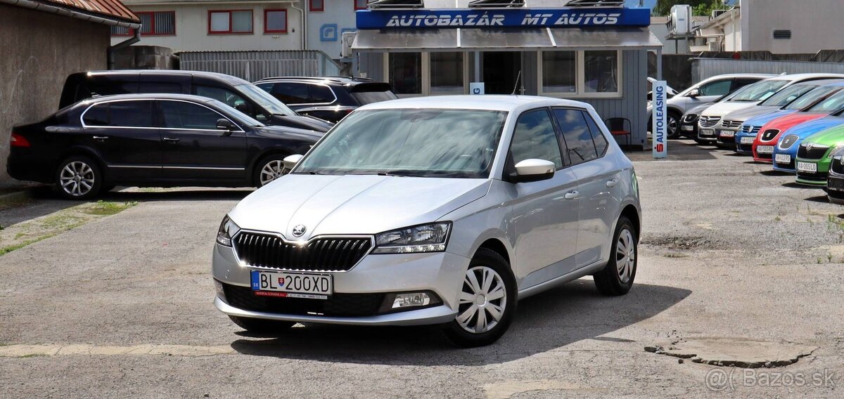 Škoda Fabia 1.0 MPI BENDZÍN PLYN