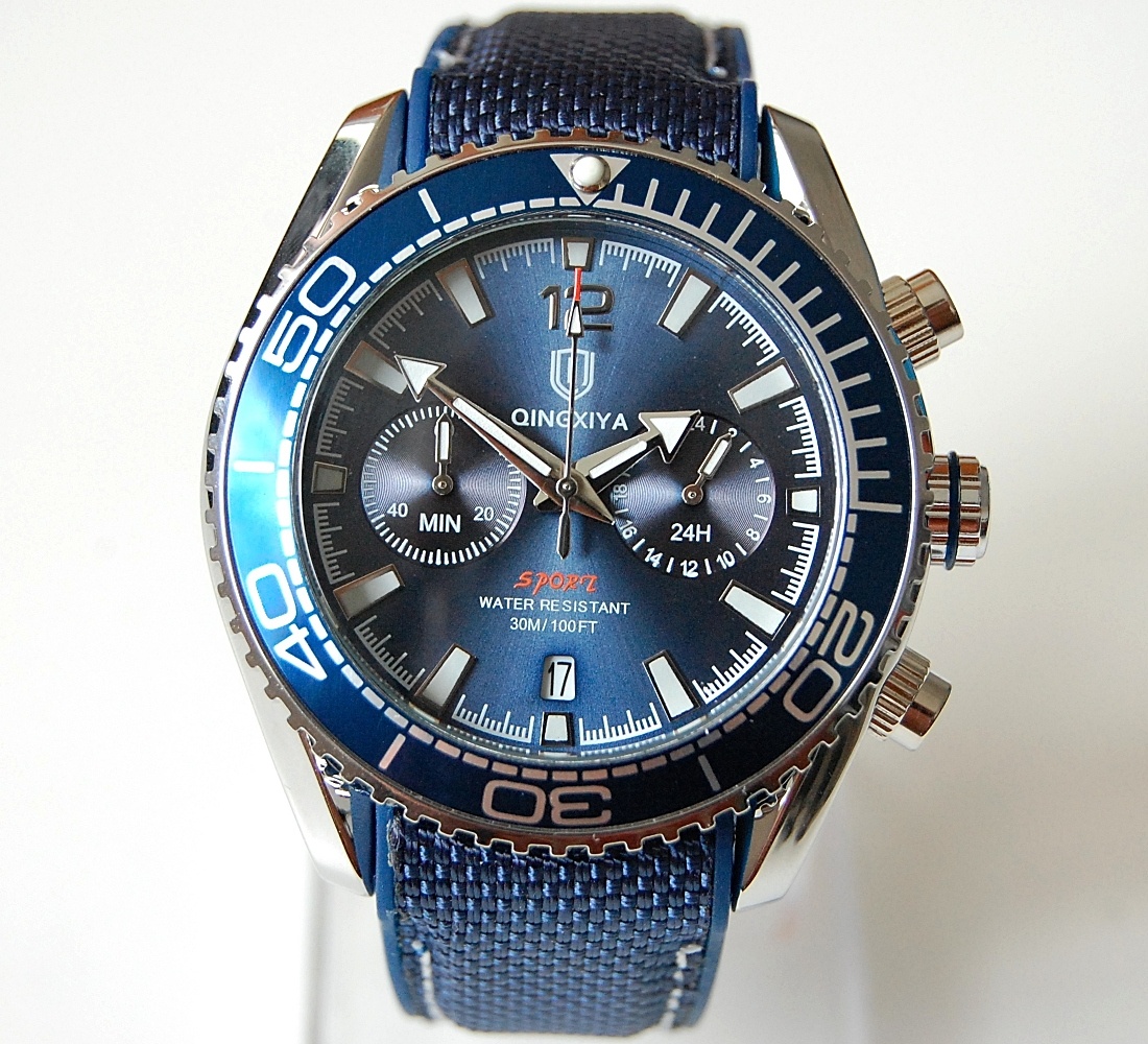 QINGXIYA 6690 Chrono - pánske športové hodinky