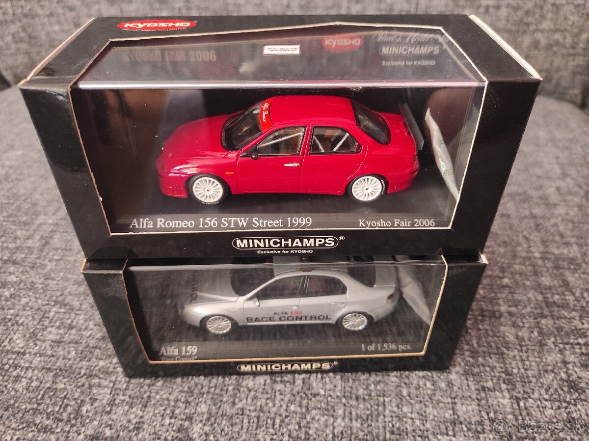 1:43 Alfa Romeo 156, 159