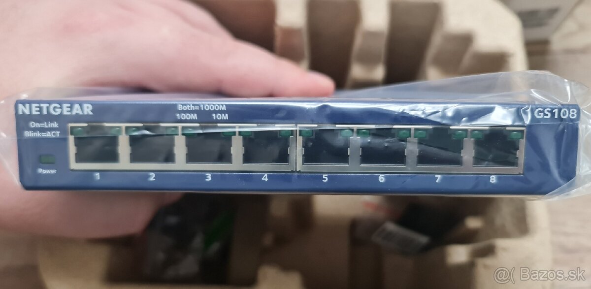 Netgear ProSAFE GS108 GbE switch