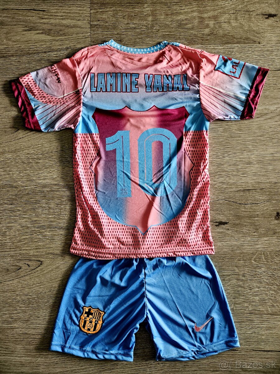 Detský futbalový dres _ Lamine Yamal _