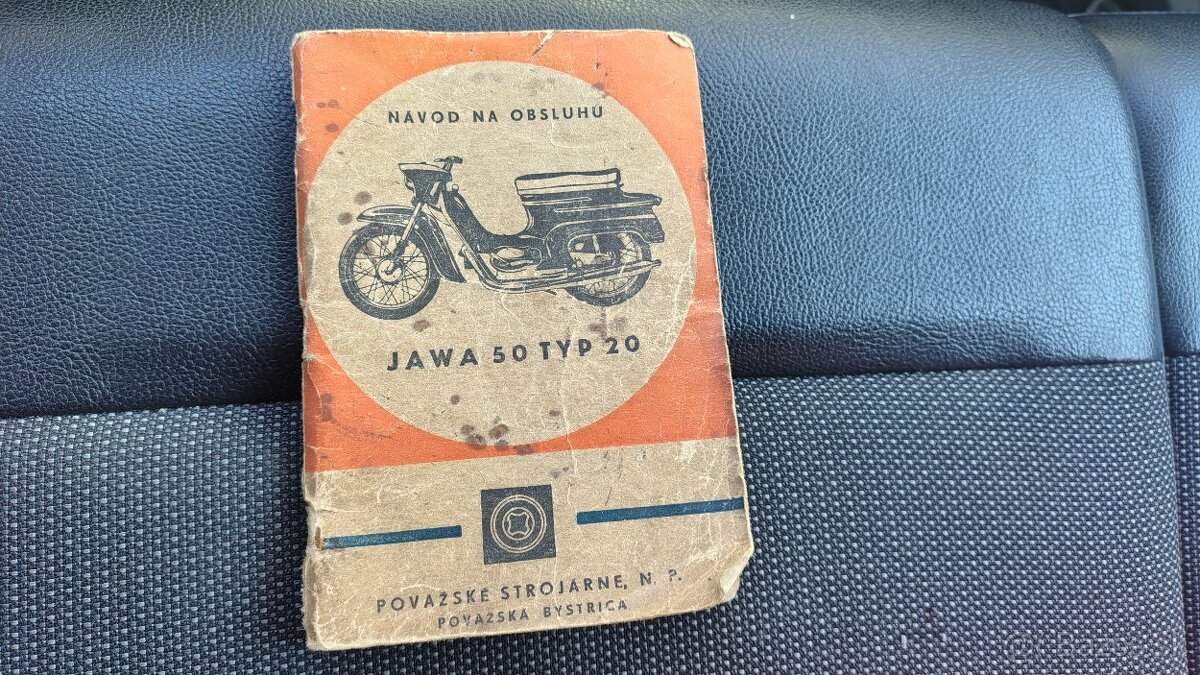 Návod na obsluhu JAWA 50 typ 20