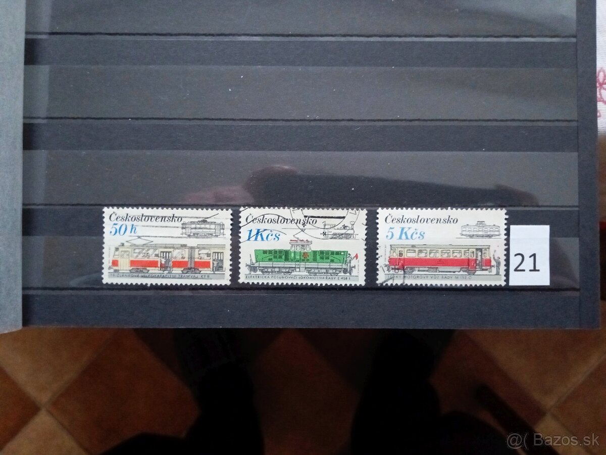 Poštové známky č.434 - ČESKOSLOVENSKO II. - 20 sérií