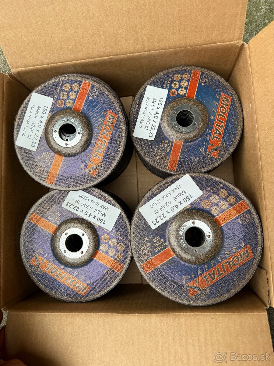 Ponúkam na predaj kvalitné rezné, brúsne, diamantové kotúče
