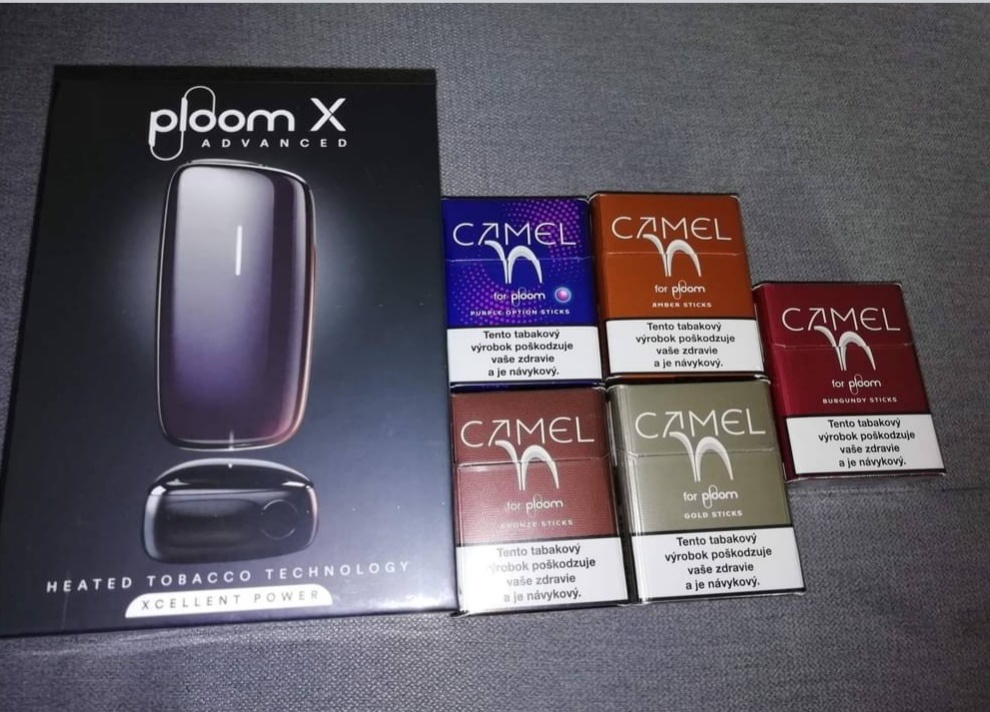 Ploom X advaced black vratane 5 krabičiek náplni nové