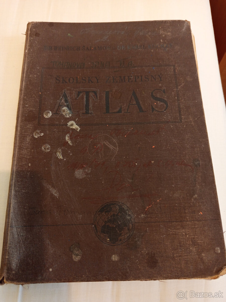 predám Školský zemepisný atlas