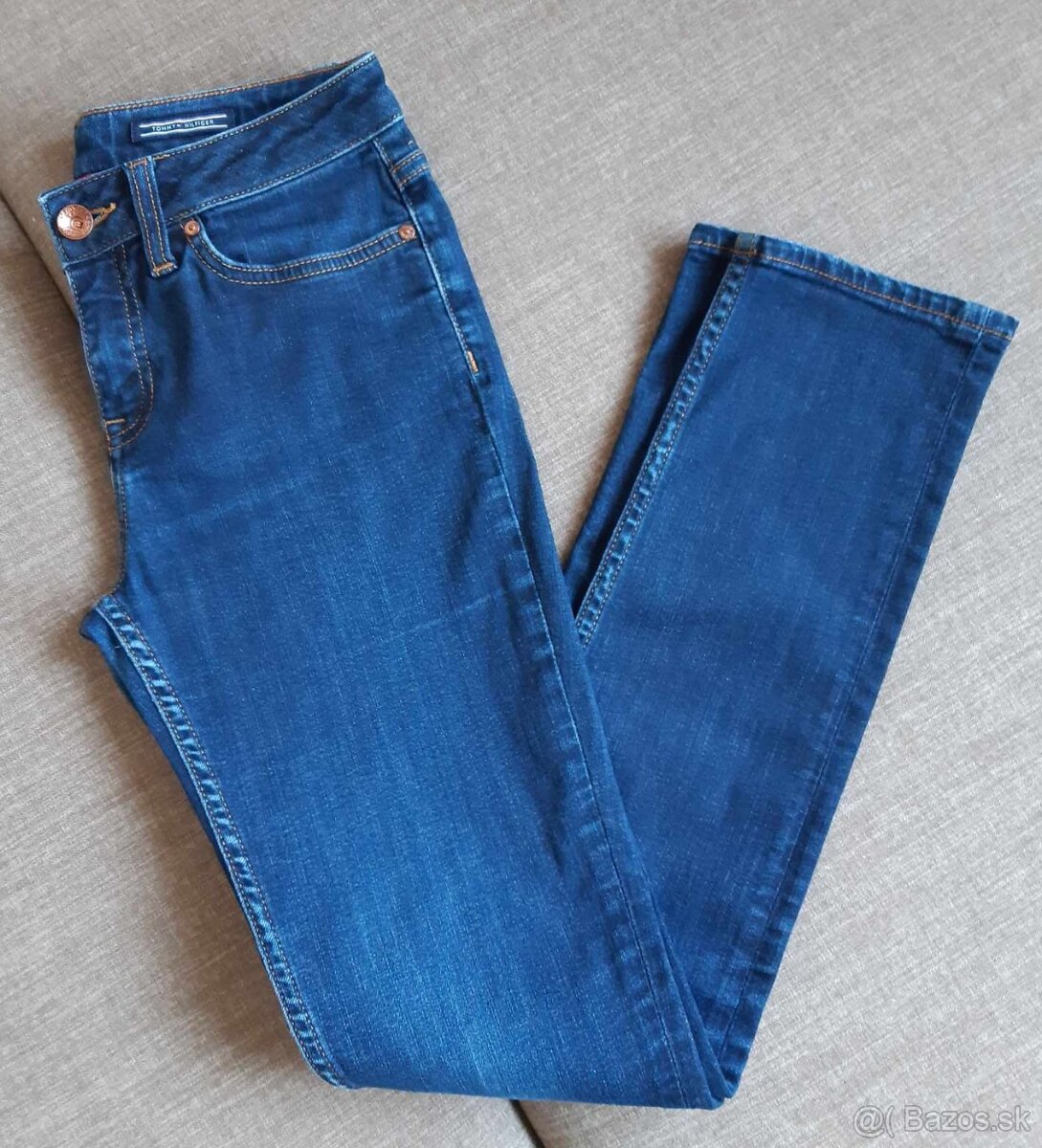 Štýlové dámske rifle zn.Tommy Hilfiger, veľ.25/32