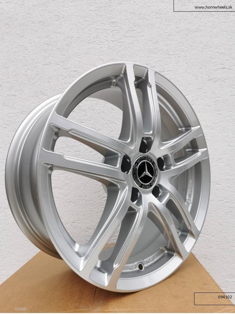 Nové Dezent Mercedes 7,5X17 ET36 5X112 Alu disky 1204