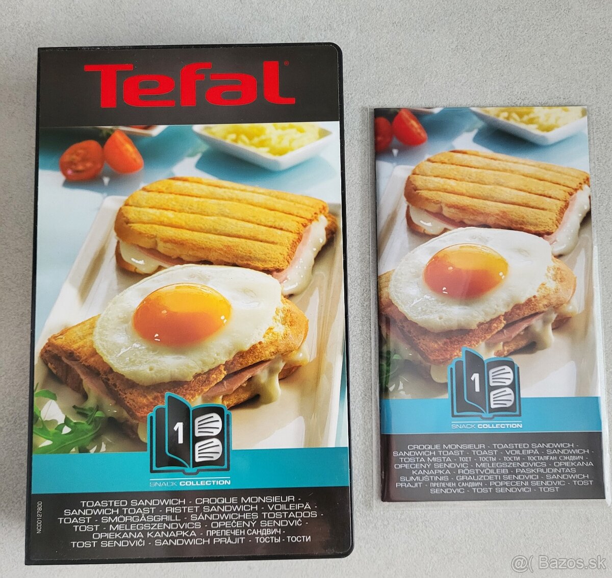 Vymeniteľné platne Tefal Snack Collection