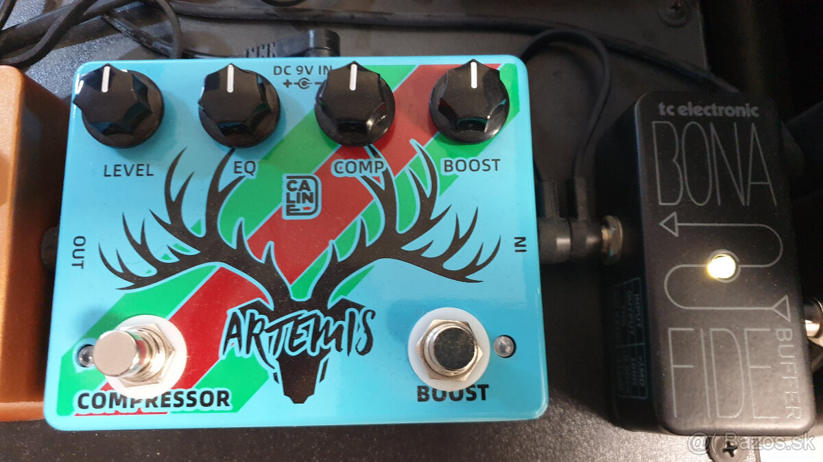 Gitarovy efekt Boost-Compressor
