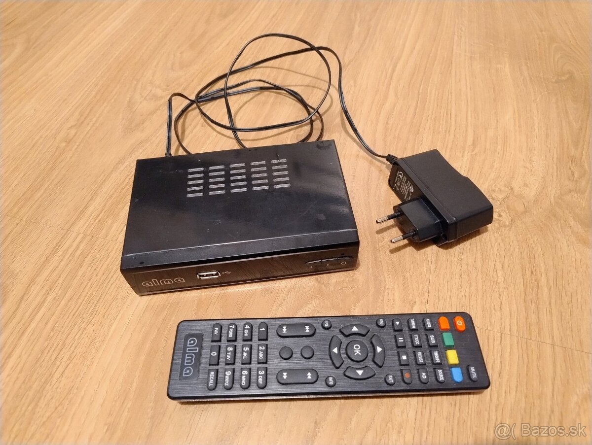 DVB-T2 prijímač ALMA