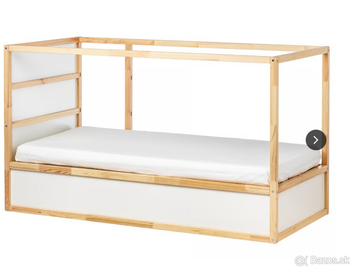 predám 1 alebo 2 postele KURA Ikea
