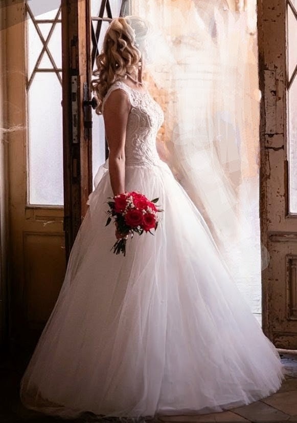 Svadobné šaty 36-38,S-M