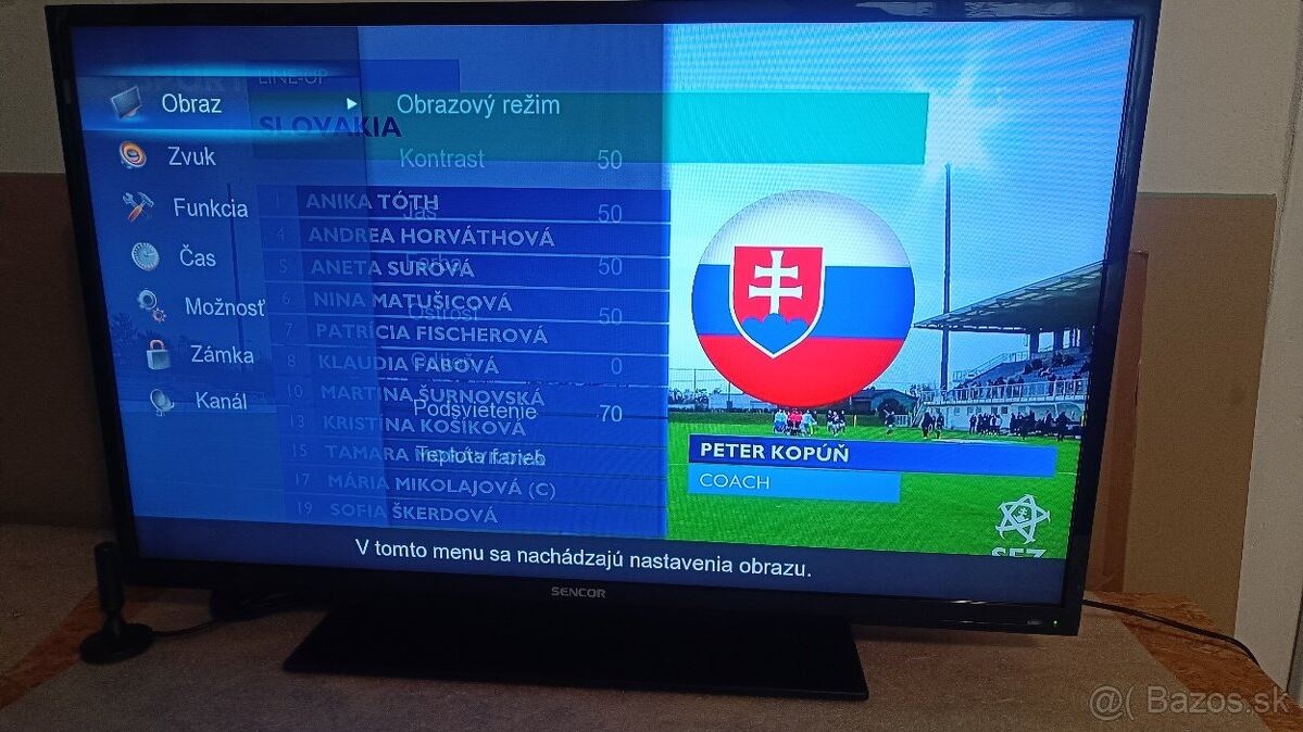 TV Sencor SLE40F82M4 - 102cm/Full HD/HDMI/VGA/USB