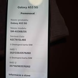 Samsung galaxy A53 5G 128GB Dual sim