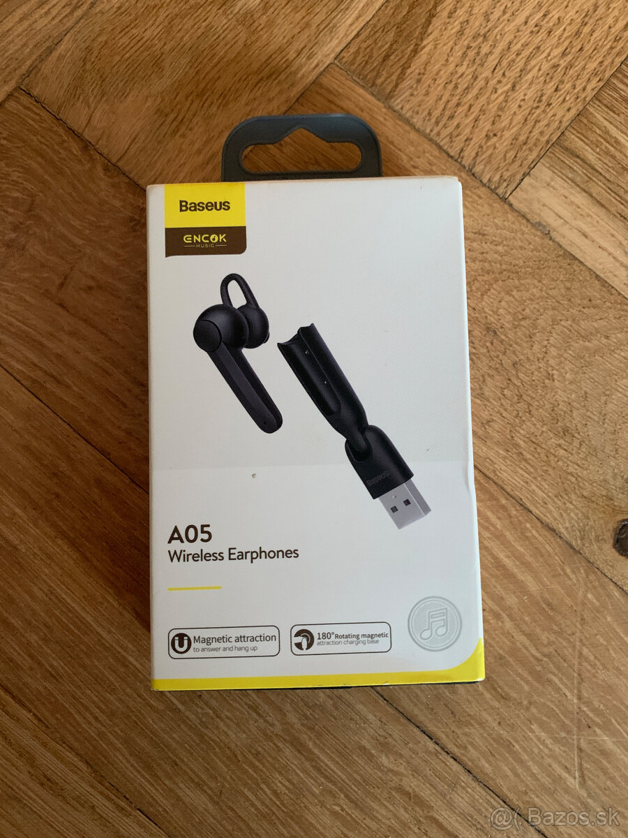 Predám hands free sadu do auta Baseus Encok A05, čierna
