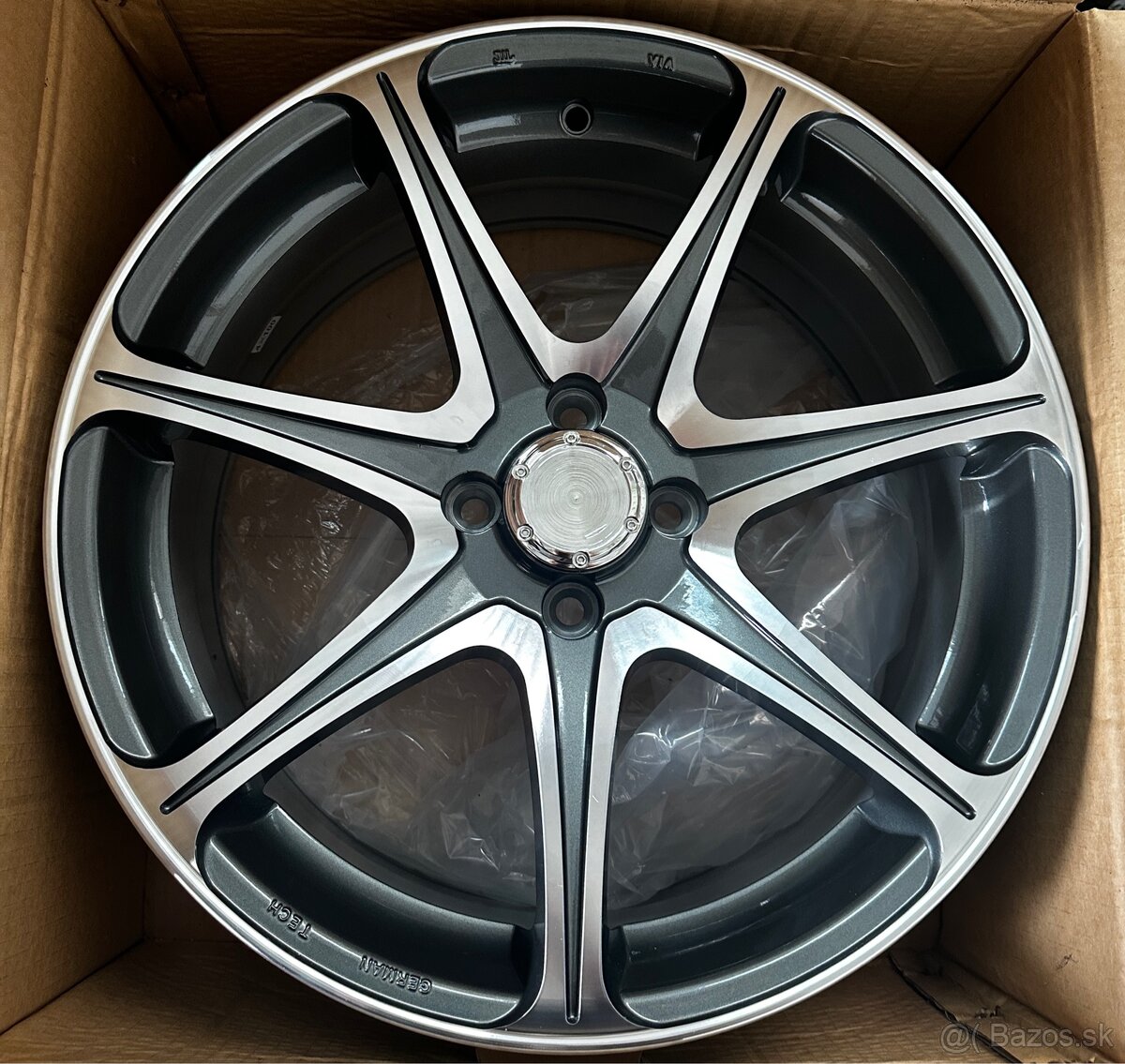 4x100 R17 7,5J ET38 nepoužité