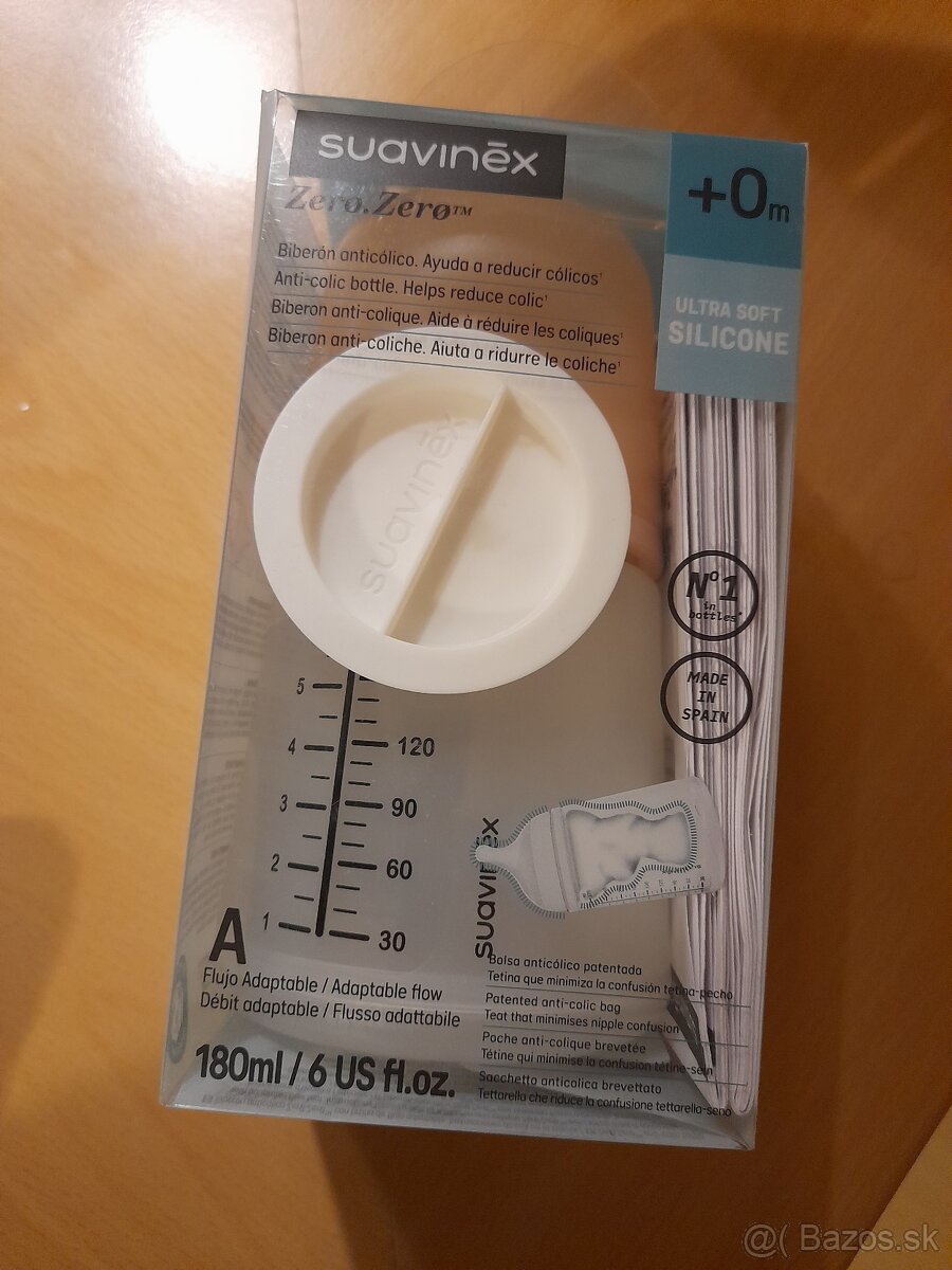 Sterilizačné sáčky a fľaša SUAVINEX