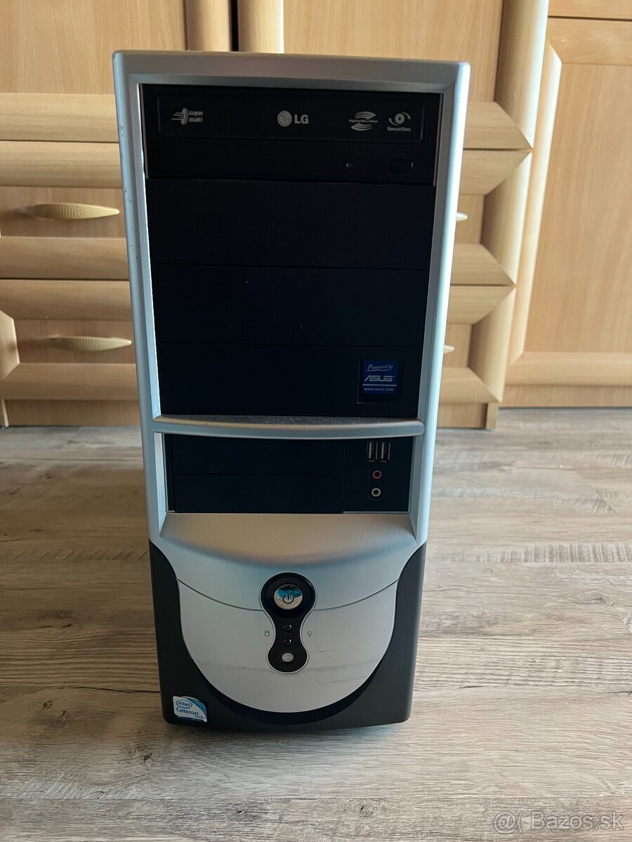 Stolový PC / intel celeron / 4GB Ram / 150GB WD HDD