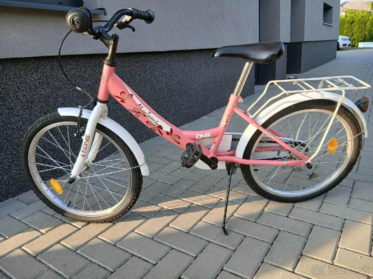 Decky dievčenský bicykel
