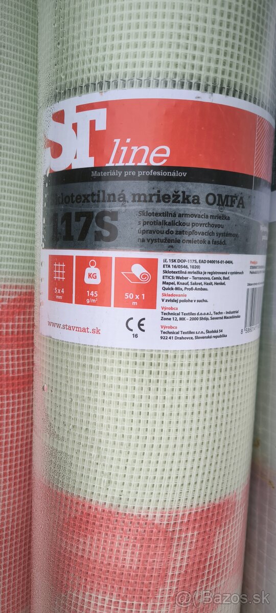 Sklotextilna mriežka