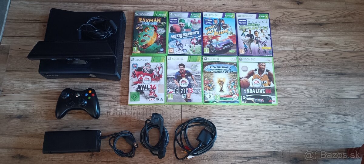 Xbox360 s hrami a kinectom