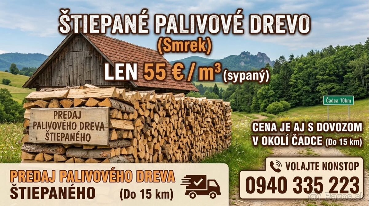 Predam palivové drevo