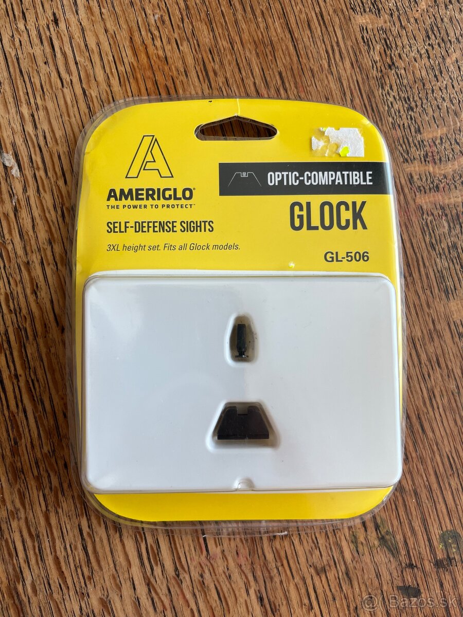 Predam vysoke mieridla Glock Ameriglo