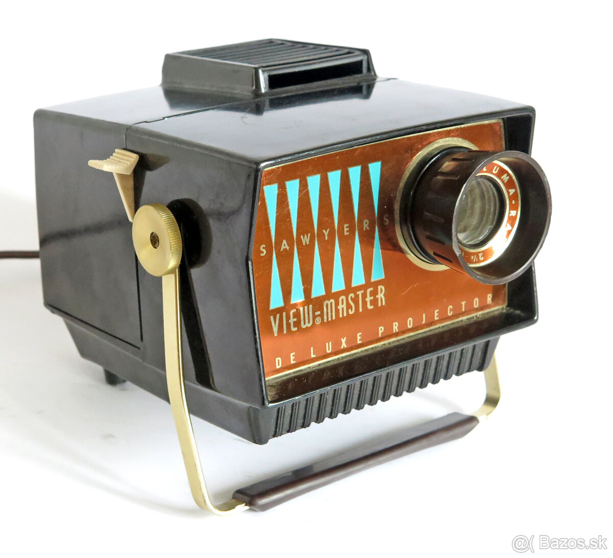 Vintage projektor View-Master Deluxe na stereokotúčiky