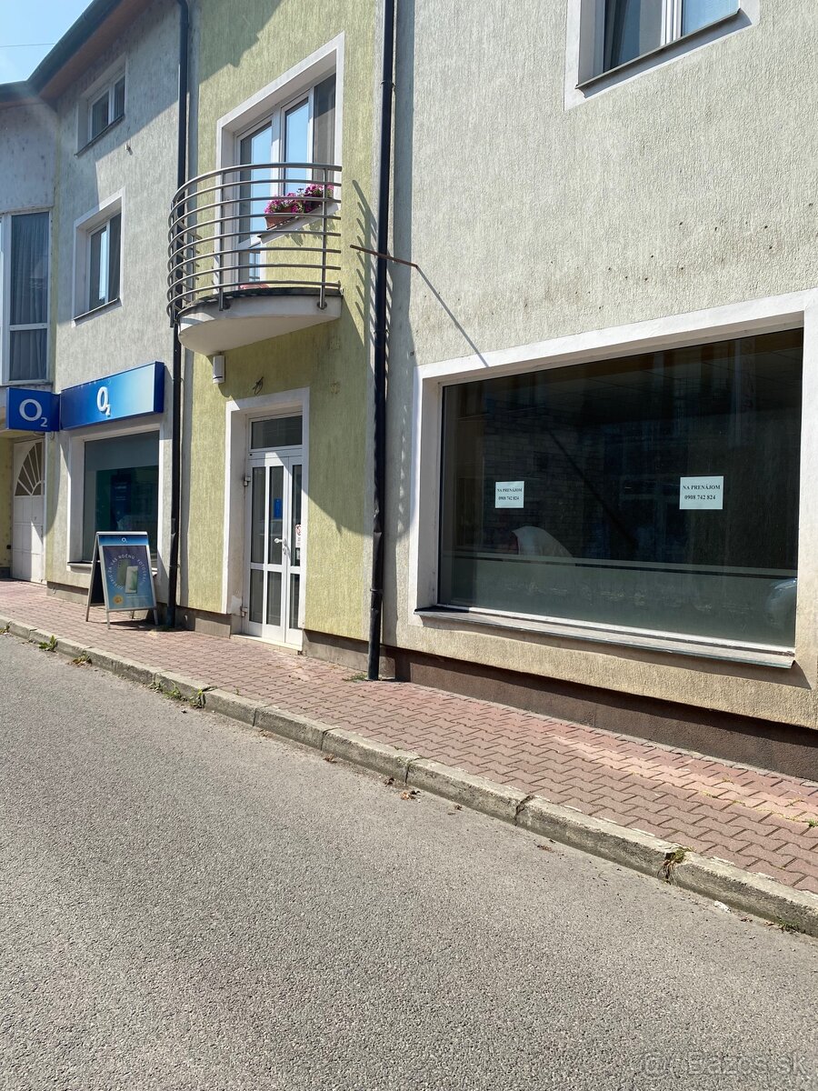 Obchodné priestory na prenájom v centre Ilavy