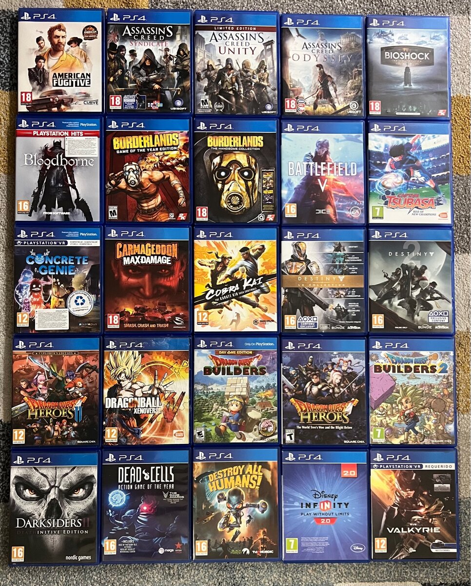 Hry na Playstation 4 Ps4