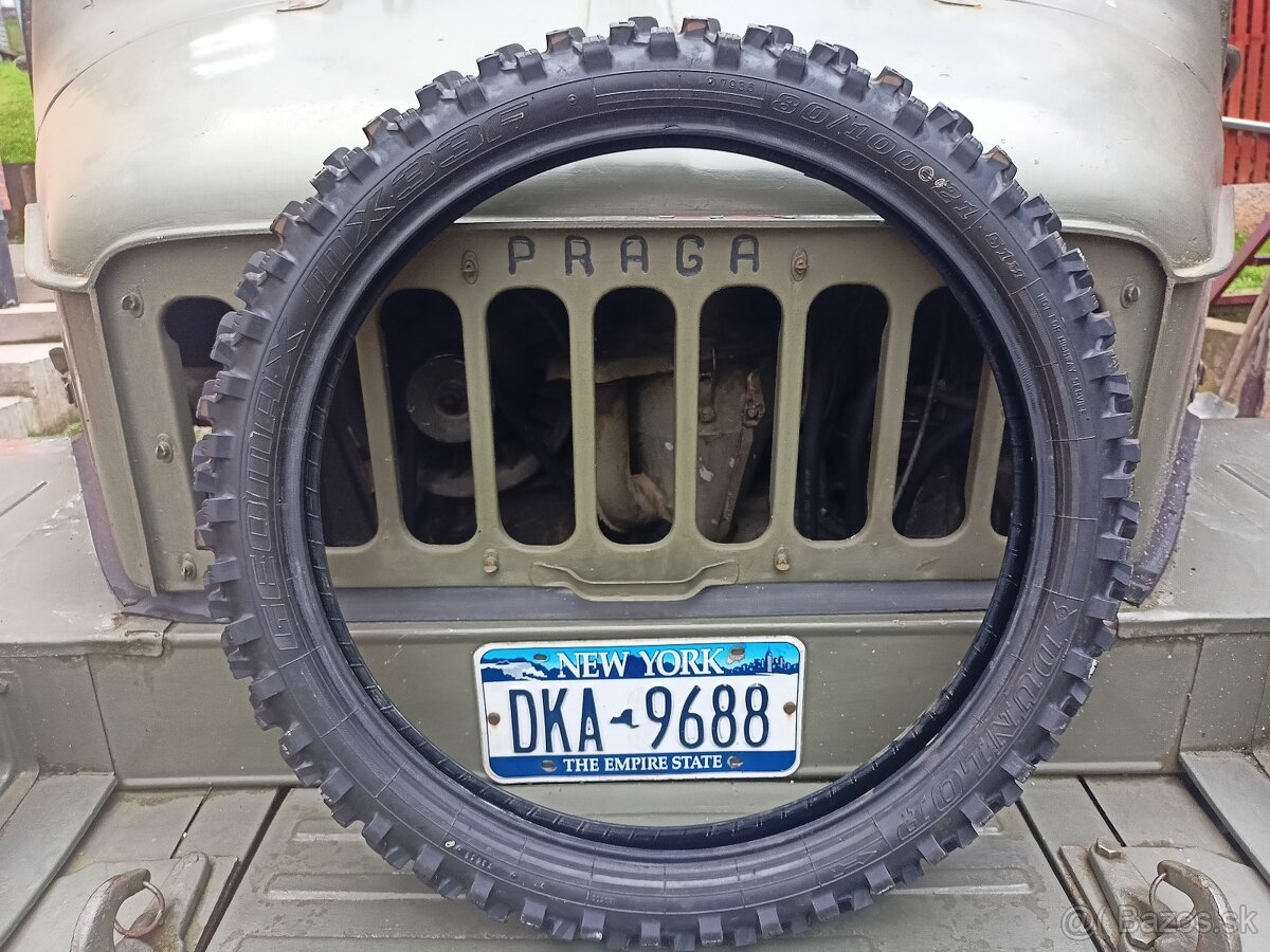 Pneumatika na motorku , moto pneu 80/100 - 21