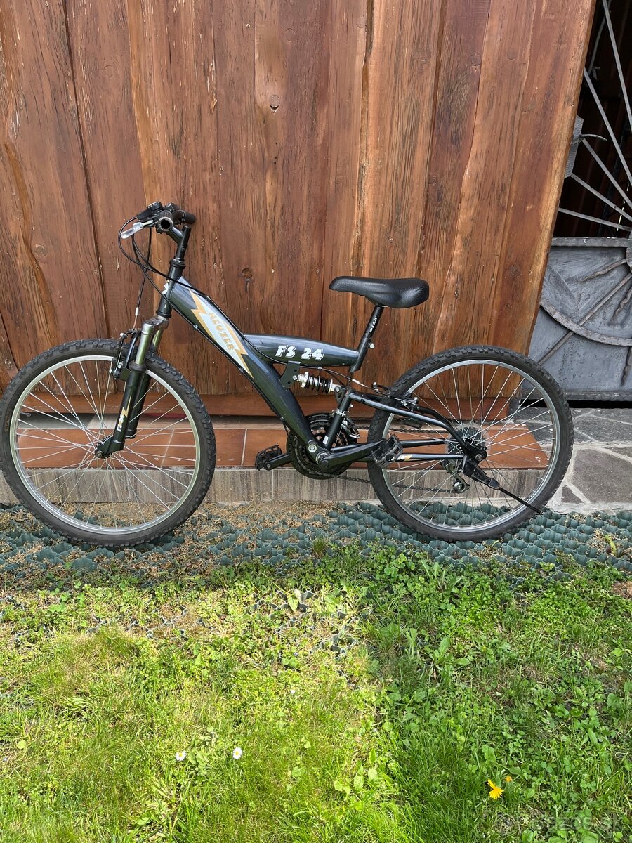 Detský celoodpružený bicykel MEUZER