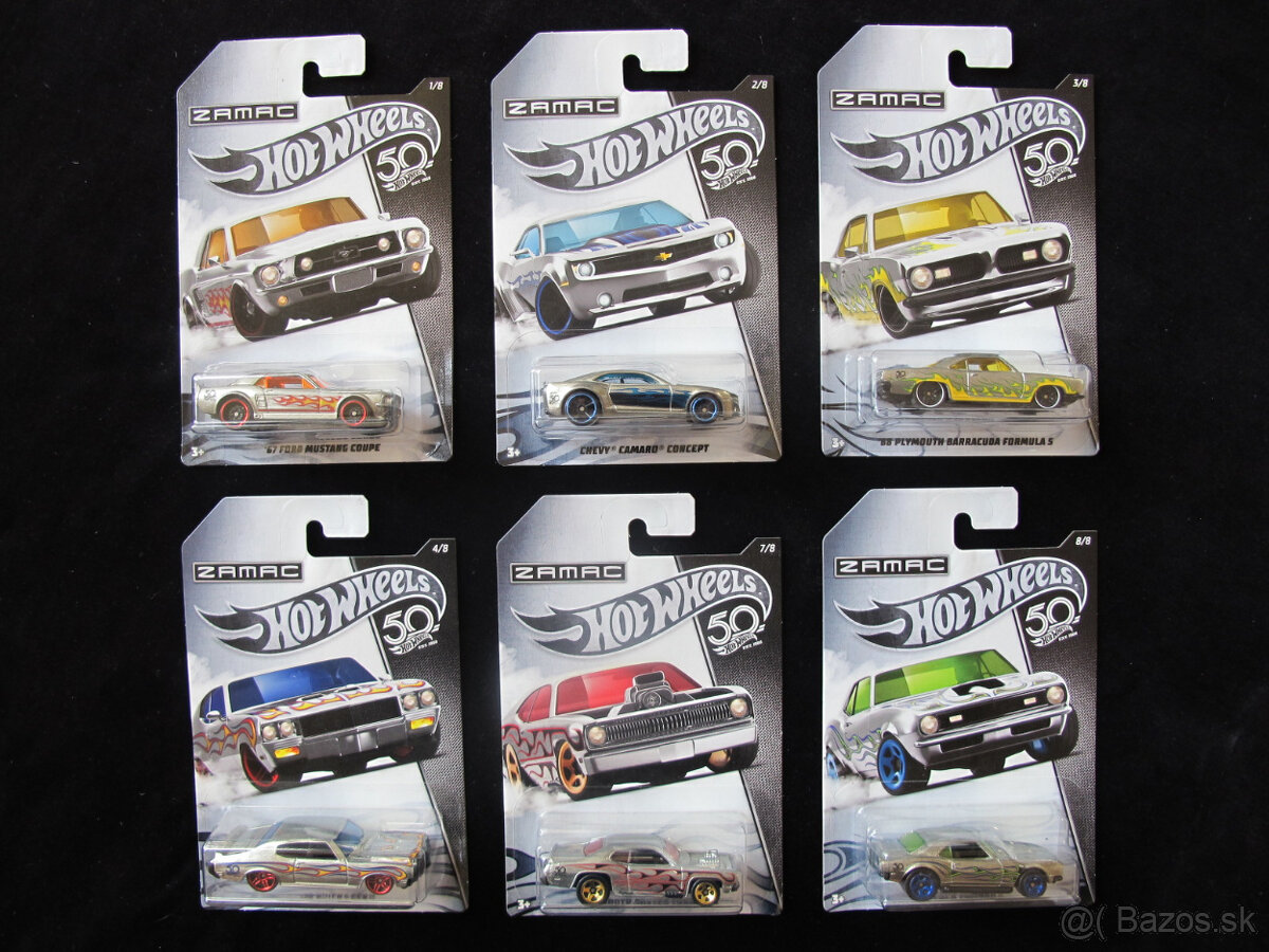 Hot Wheels 50th Anniversary Zamac