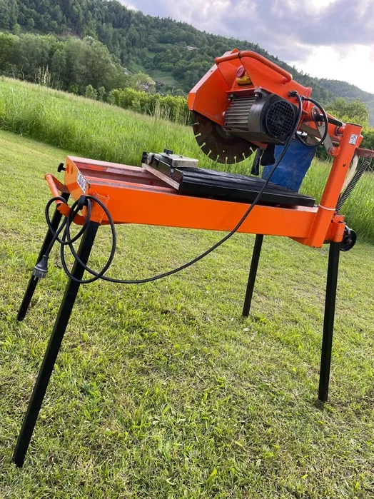 Stolová píla-VODA na kocky, kameň TS351 AKO NOVÁ