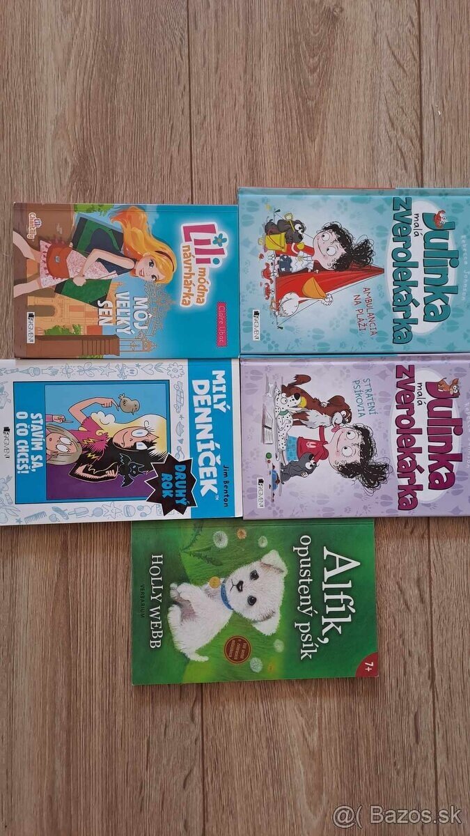 Julinka malá zverolekárka, Alfík, Lili módna návrhárka