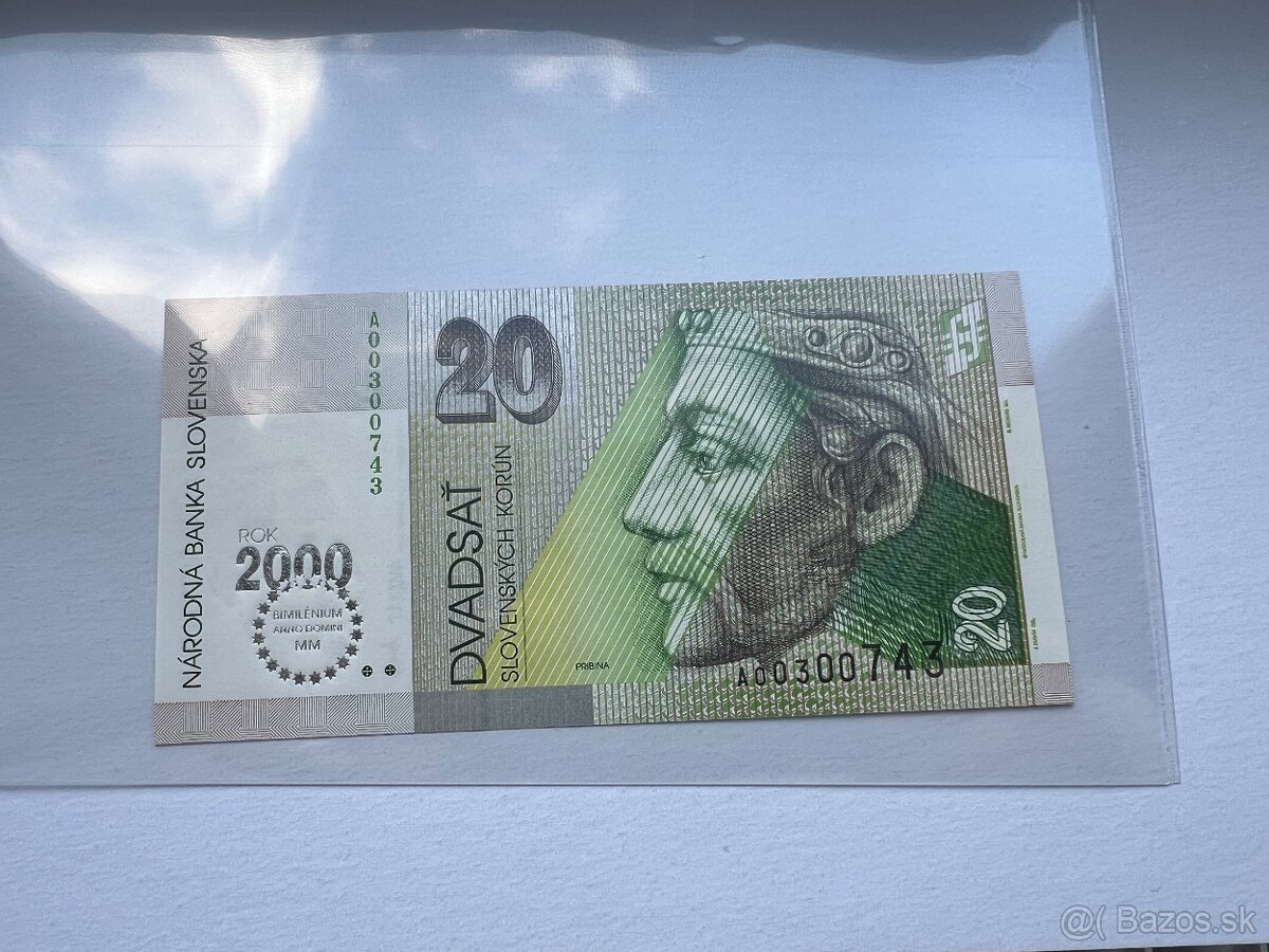 Predám 20 Ks milenium 2000