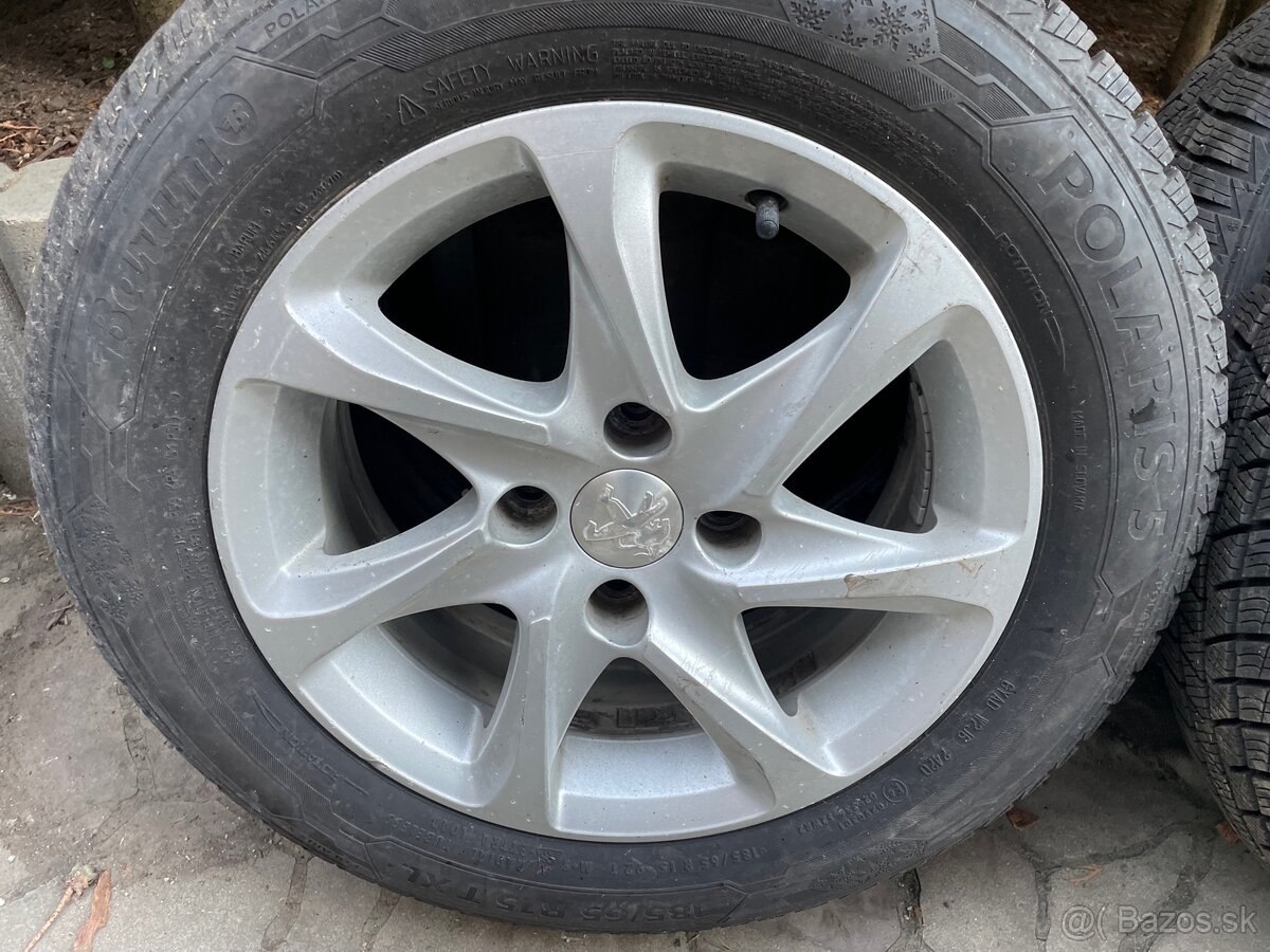Originál alu disky Peugeot 4x108 r15, ET 25