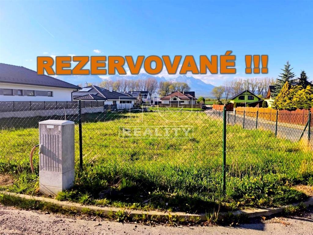 Na predaj stavebný pozemok len 2 km od Popradu