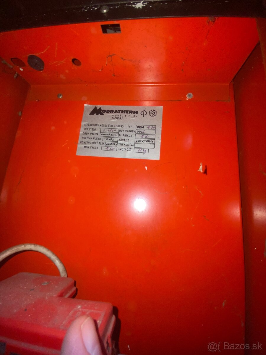 Plynový kotol 18kw