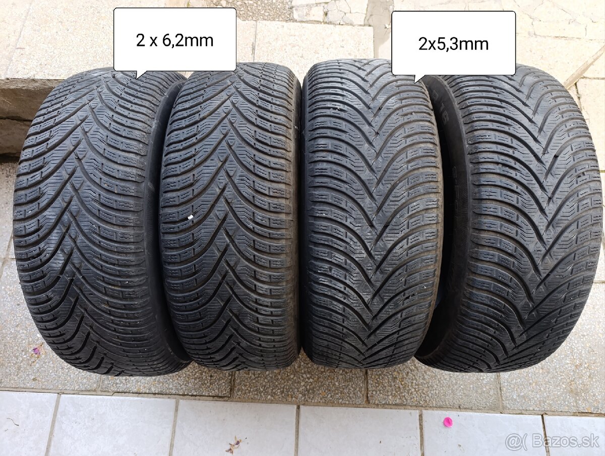 Zimné pneumatiky 205/55 R16 91H