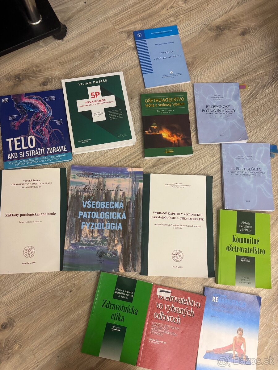 Knihy Ošetrovateľstvo