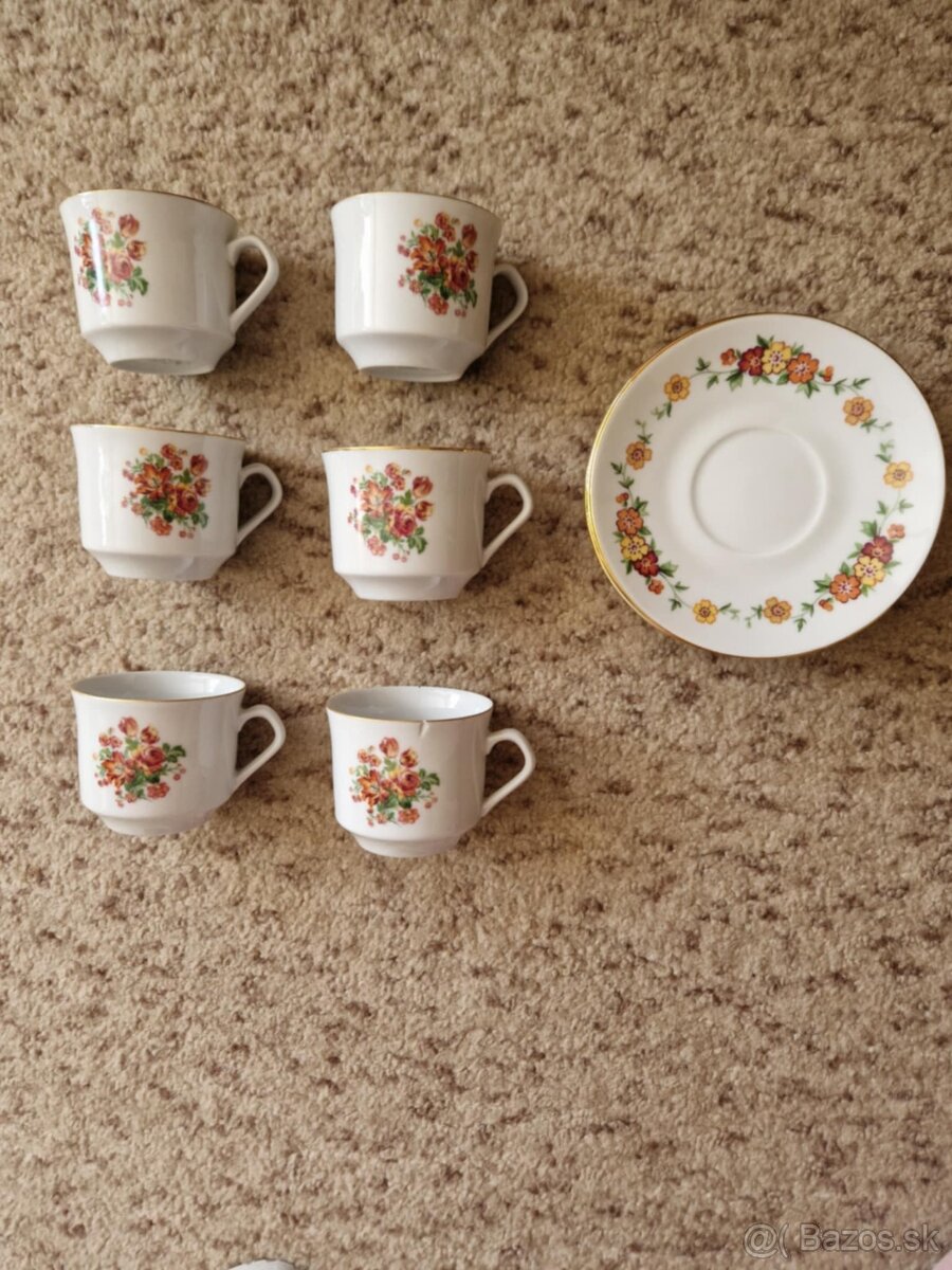 Retro porcelanove salocky