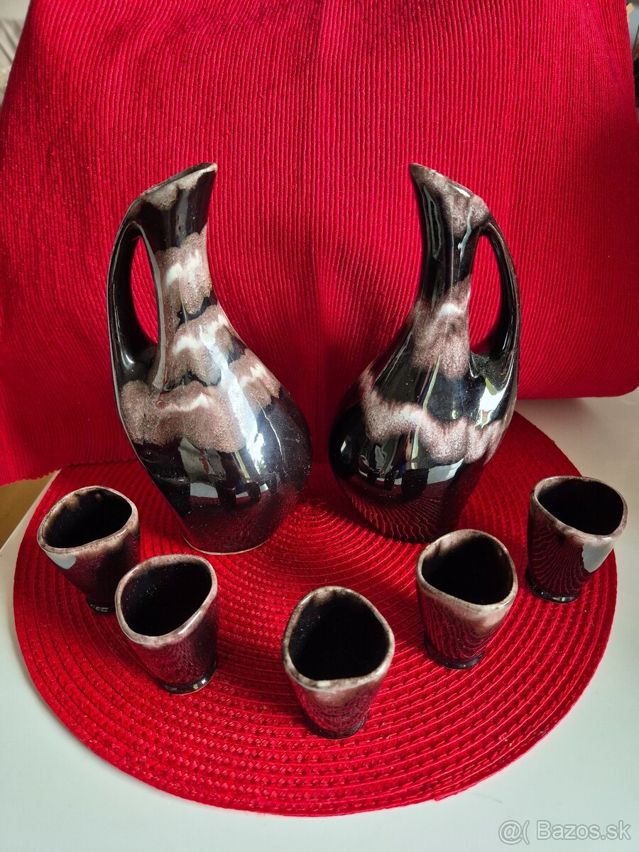 Predám bulharskú keramiku na rakiju, ouzo,likér.