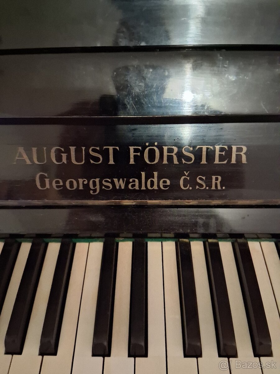 Pianino august forster