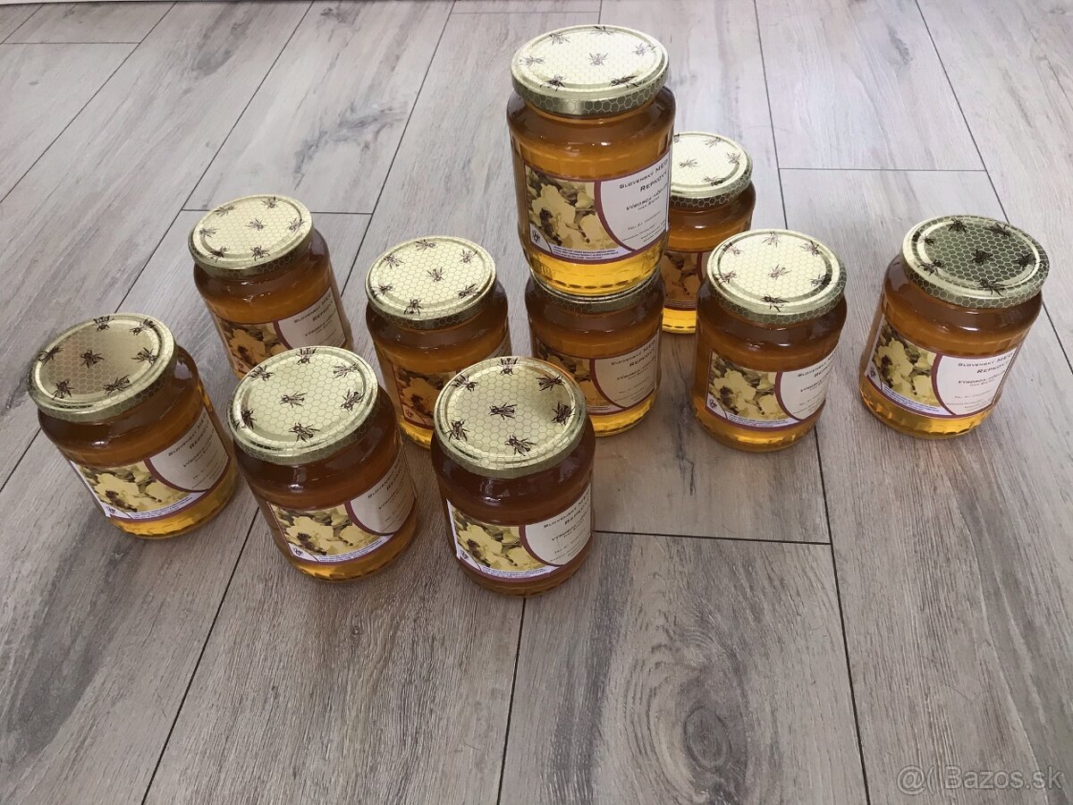 Kvetový med Slnečnicový med repkový med
