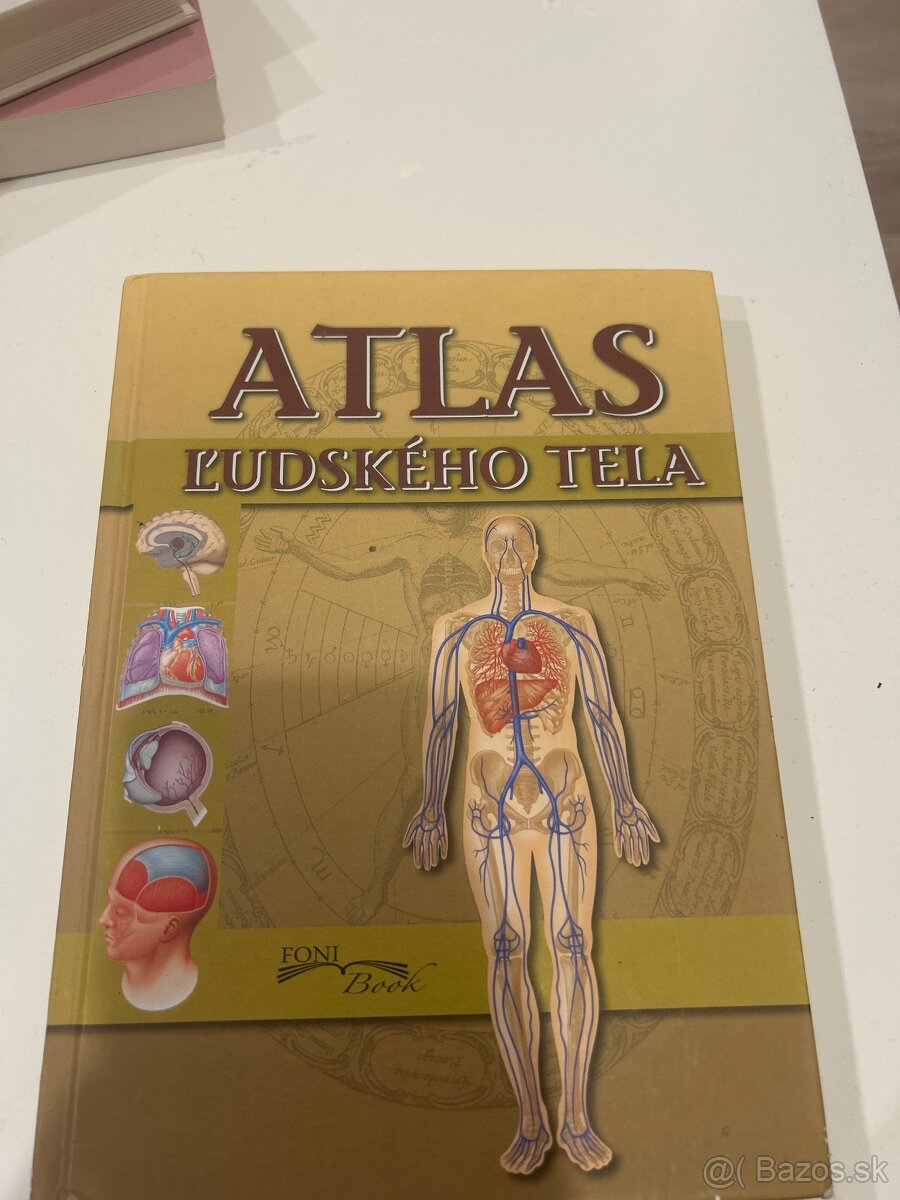 Predam knihu Atlas ľudského tela