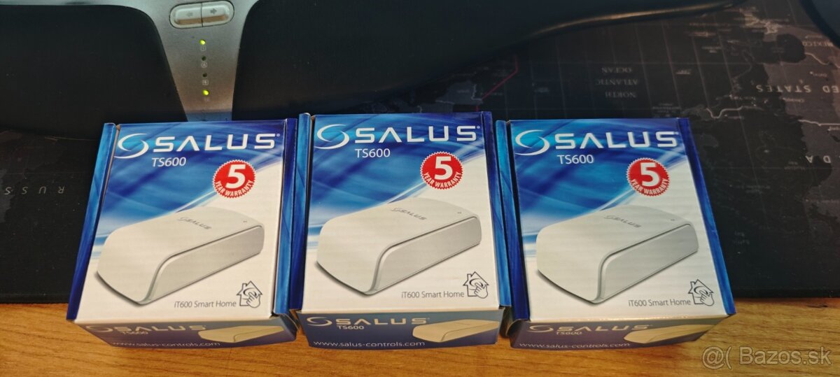 Salus TS600, teplotné čidlo, termostat