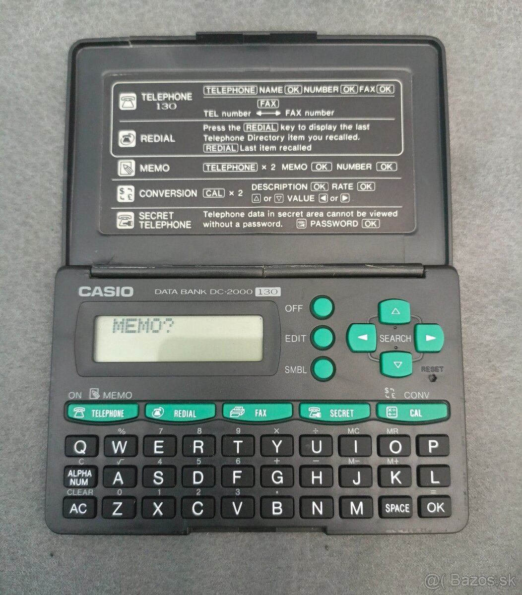 Casio DC-2000 Databank