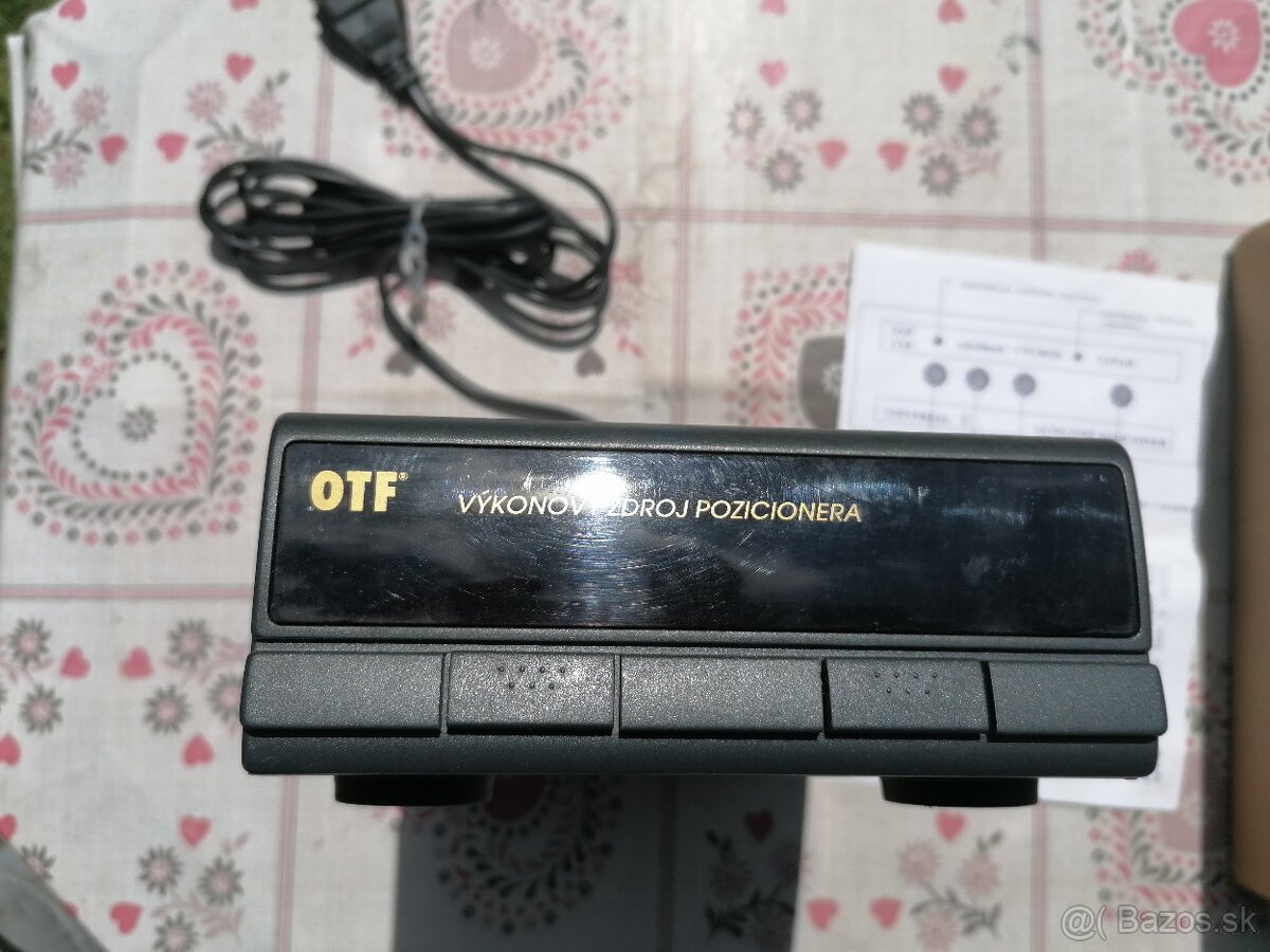 Vykonový zdroj pozicionéra.